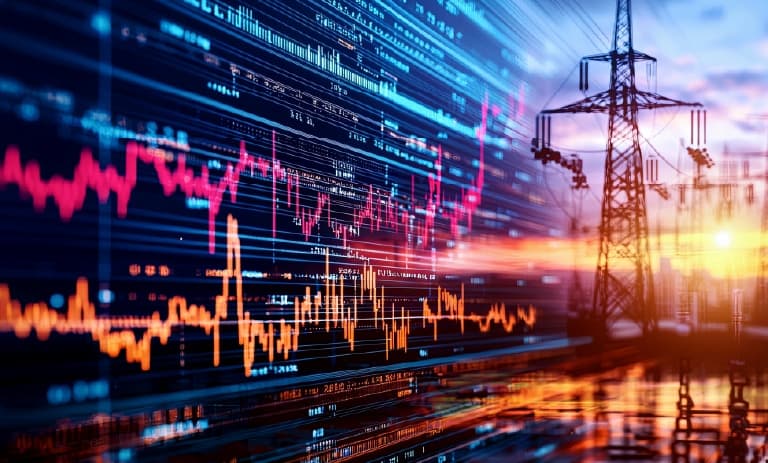 Analyse des données le long des lignes électriques et du réseau énergétique
