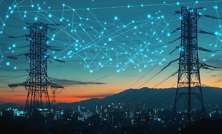 Ai Data à travers le réseau électrique